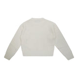 PATRIZIA PEPE maglia girocollo tinta unita Panna per Bambina 7K0049 PANNA PATRIZIA PEPE 