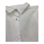 DONDUP camicia tinta unita manica lunga Bianco per Neonata DFCA028N BIANCO DONDUP 
