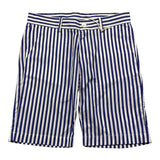 Little Bear Bermuda Tinta Unita con Fantasia A Righe per Bambino 82100 BIANCO LITTLE BEAR 