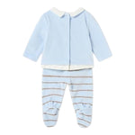 MAYORAL completo 2pz maglia-ghettine tinta unita Azzurro per Neonato 2508 AZZURRO MAYORAL 