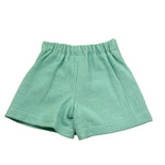 Janice Short Tinta Unita Modello Gonna per Bambina JN521R VERDE ACQUA JANICE 