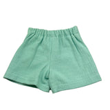 Janice Short Tinta Unita Modello Gonna per Bambina JN521R VERDE ACQUA JANICE 