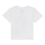 Timberland T-Shirt Girocollo Tinta Unita con Stampa per Bambino T60506X BIANCO TIMBERLAND 