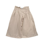 To Be Too Pantalone Modello A Palazzo Tinta Unita per Bambina TBT1029 SABBIA TO be too 