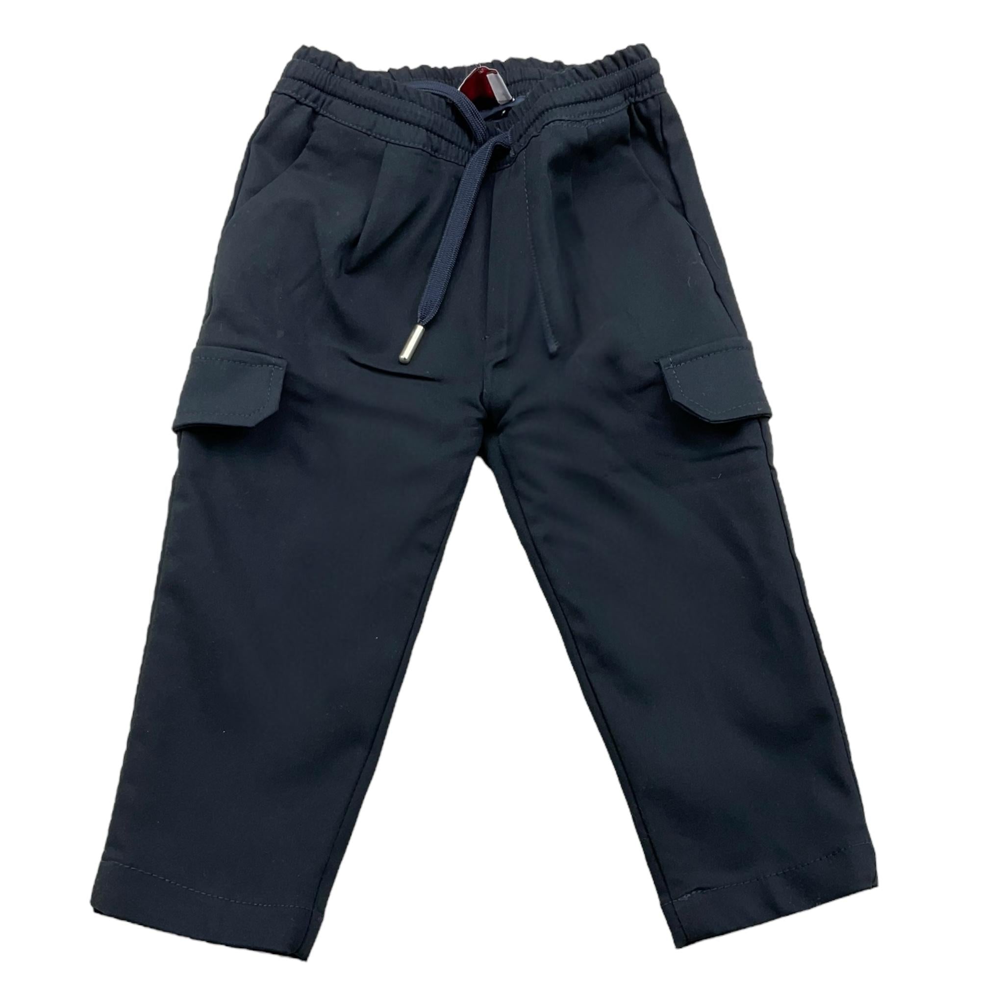 CESARE PACIOTTI pantalone tinta unita cn elastic in vita Nero per Neonato PTP5356BNX NERO CESARE PACIOTTI 
