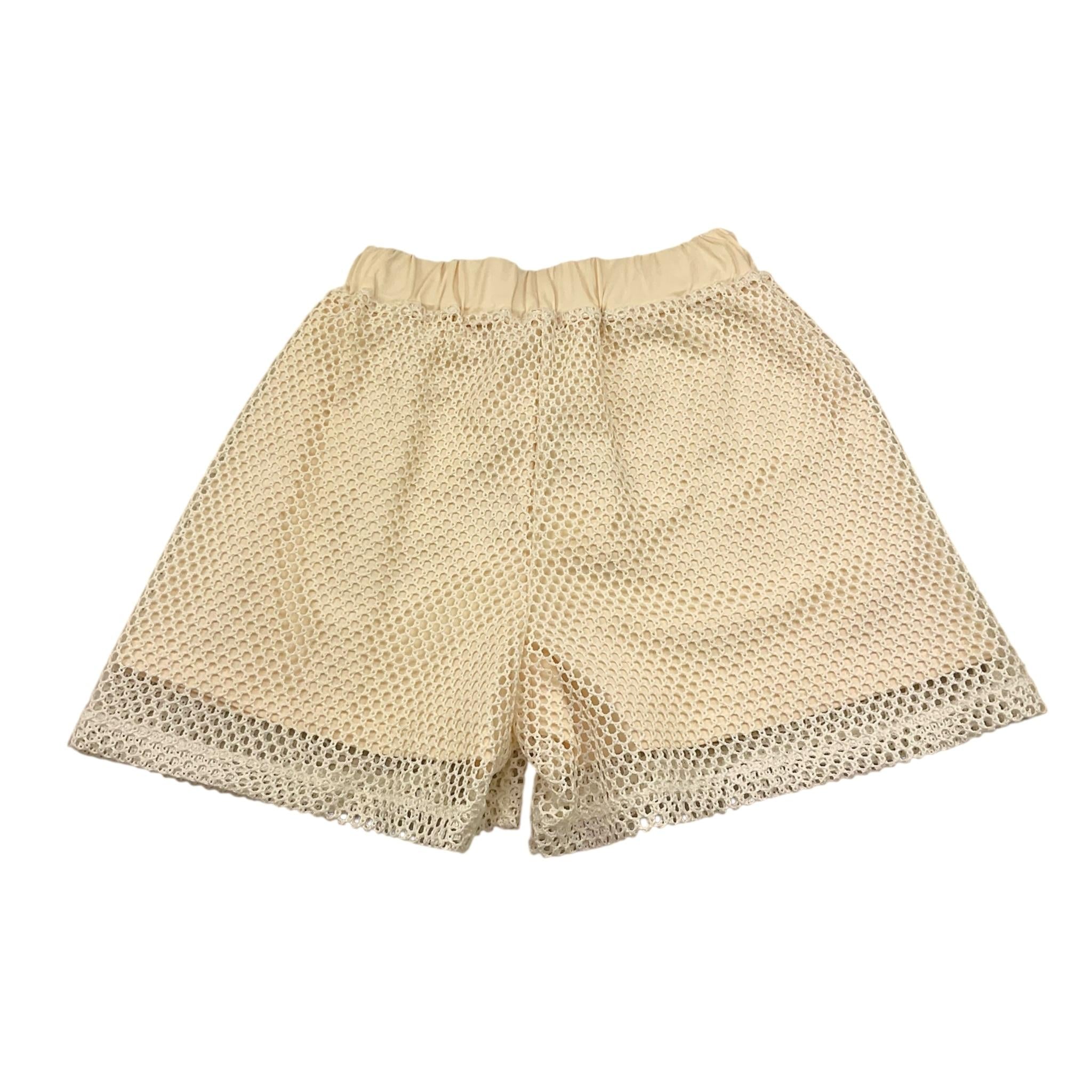 Janice Short Tinta Unita Traforato per Bambina JN679R BEIGE JANICE 