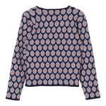 ETRO cardigan tinta unita con fantasia Blu per Bambina GV2A64 BLU ETRO 
