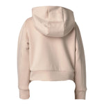 K-WAY felpa con zip e cappuccio tinta unita Beige per Bambina K41365W BEIGE K-WAY 