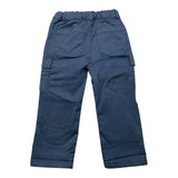 Zhoe &amp; Tobiah Einfarbige Hose mit verstellbarem Bund Blau für Babys