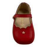 LA STUPENDERIA ballerina tinta unita con traforo Rosso per Neonata C00X16AM ROSSO LA STUPENDERIA 