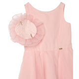 Liu Jo Abito Tinta Unita Giromanica per Bambina GA4009T5433 ROSA LIU JO 