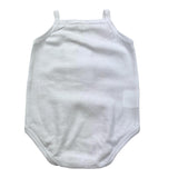 ALICE PI body tinta unita a bretelline Bianco per Neonata BYL11 BIANCO ALICE PI 