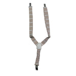 Le Bebe' Bretelle Tinta Unita con Fantasia per Neonato LBB5396 BISCOTTO LE BEBE' 