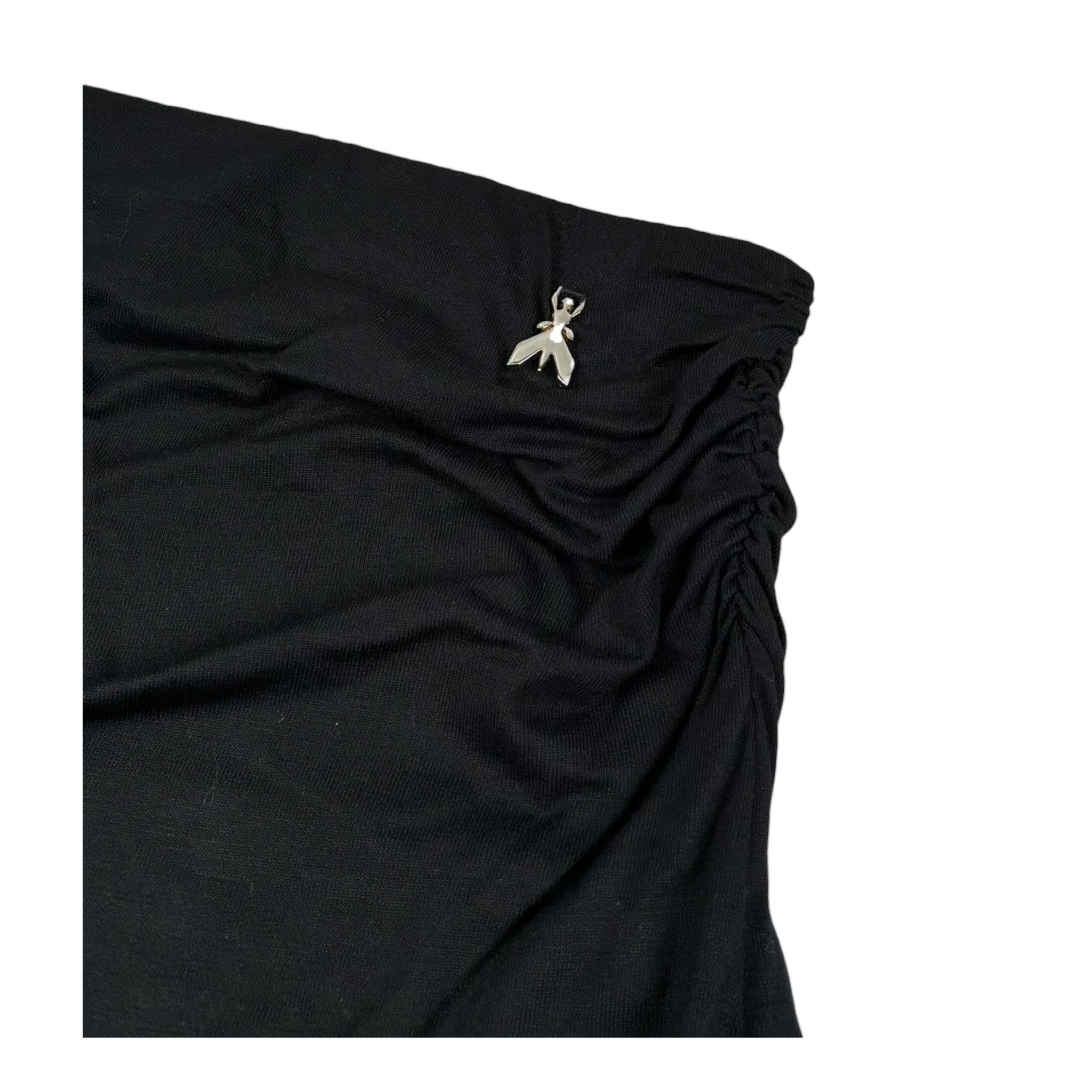 Patrizia Pepe Gonna Tinta Unita con Elastico In Vita per Bambina 7G0139 NERO PATRIZIA PEPE 