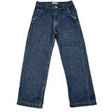 Paolo Pecora Jeans Tinta Unita con Girovita Regolabile per Bambino PP4374 BLU PAOLO PECORA 