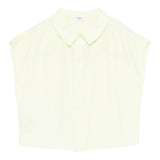 Il Gufo Camicia Mezza Manica Tinta Unita per Bambina P25CC103C6039 VERDE IL GUFO 