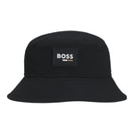 Boss Cappello Modello Pescatore Tinta Unita per Bambino J51690 NERO BOSS 