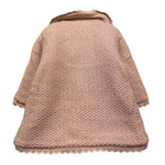 PAZ RODRIGUEZ cappotto tinta unita con ricami Rosa per Neonata 009121158 ROSA PAZ RODRIGUEZ 