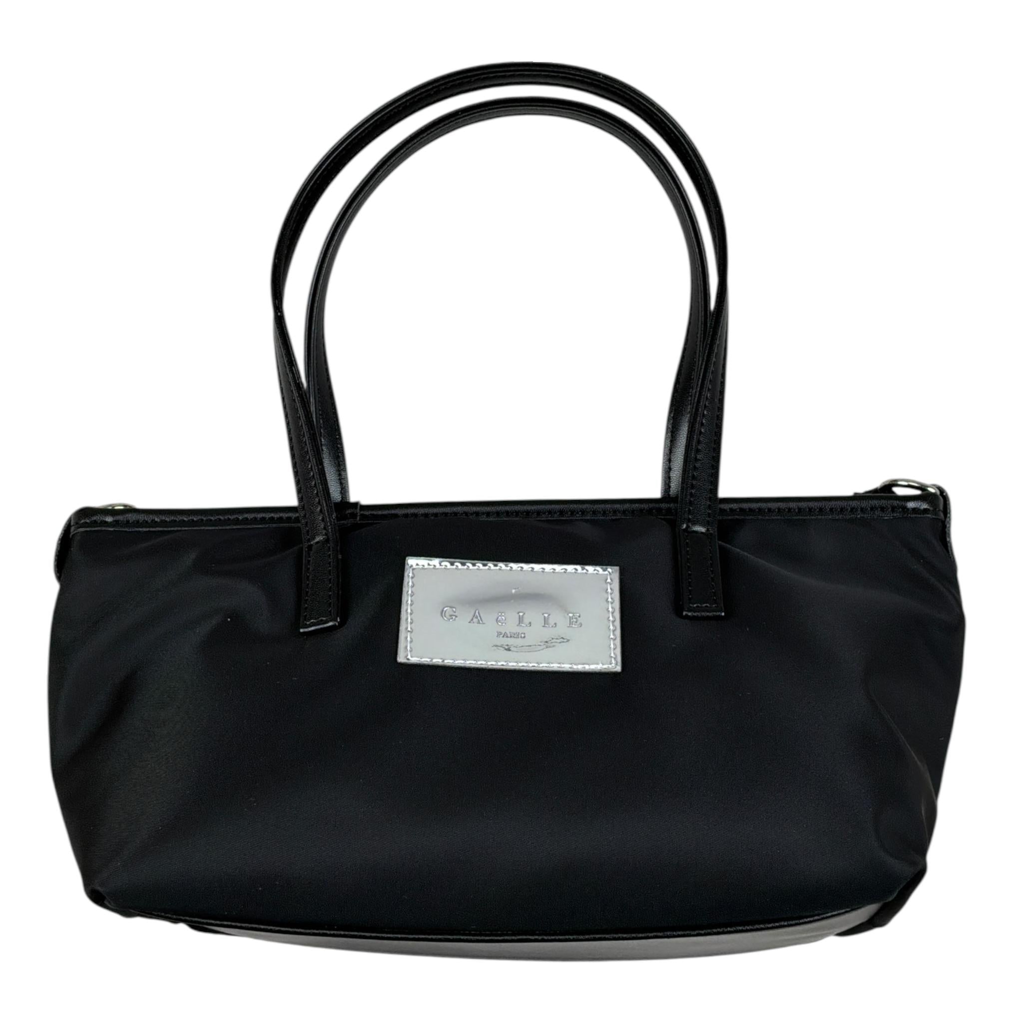 Gaelle Borsa tinta unita con Logo Nero per Bambina 2746BP00544 NERO GAELLE 