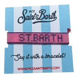 Saint Barth Bracciale Bicolore con Brillantini per Bambina 01104L PANNA SAINT BARTH 