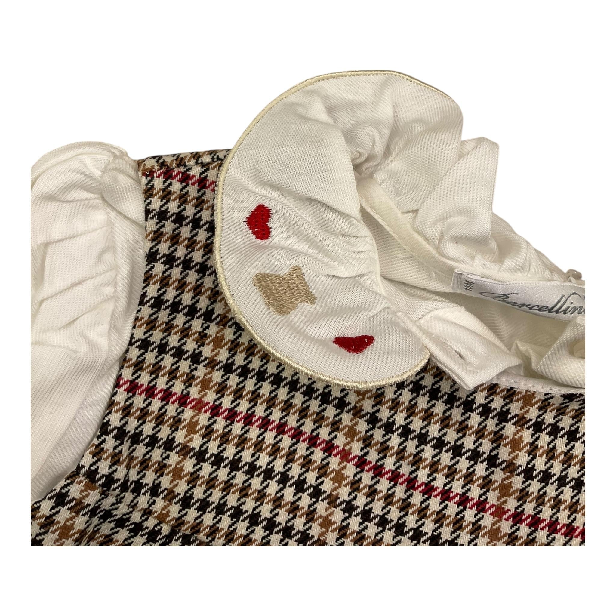 BARCELLINO completo 2 pezzi abito-camicia body Beige per Neonata 115709X BEIGE BARCELLINO 