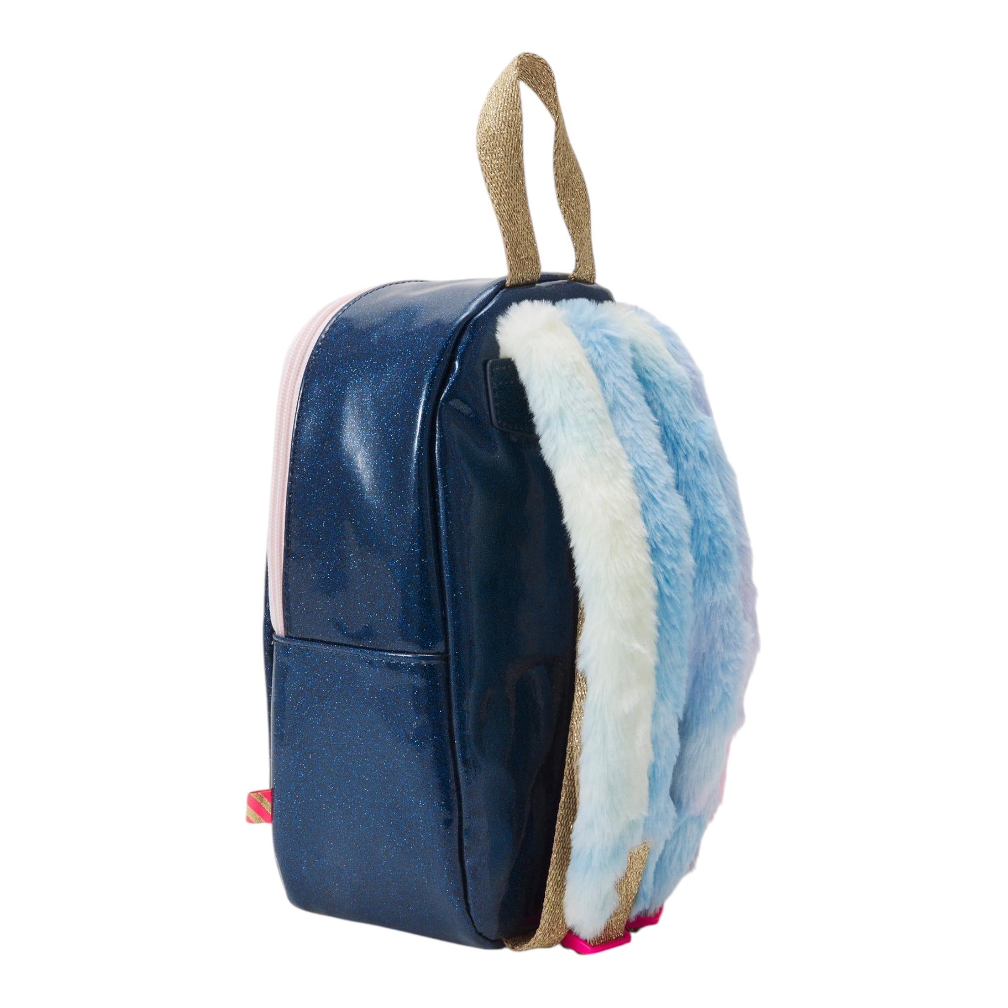 BillIEBLUSH zaino tinta unita cn unicorno Blu per Bambina U20590 BLU BillIEBLUSH 