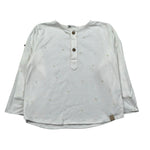 Bamboom+Babies Shirt Tinta Unita con Bottoni per Neonato 849 PANNA BAMBOOM+BABIES 