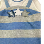 MAYORAL tutina tinta unita con fantasia a righe Bianco per Neonato 2675 BIANCO MAYORAL 