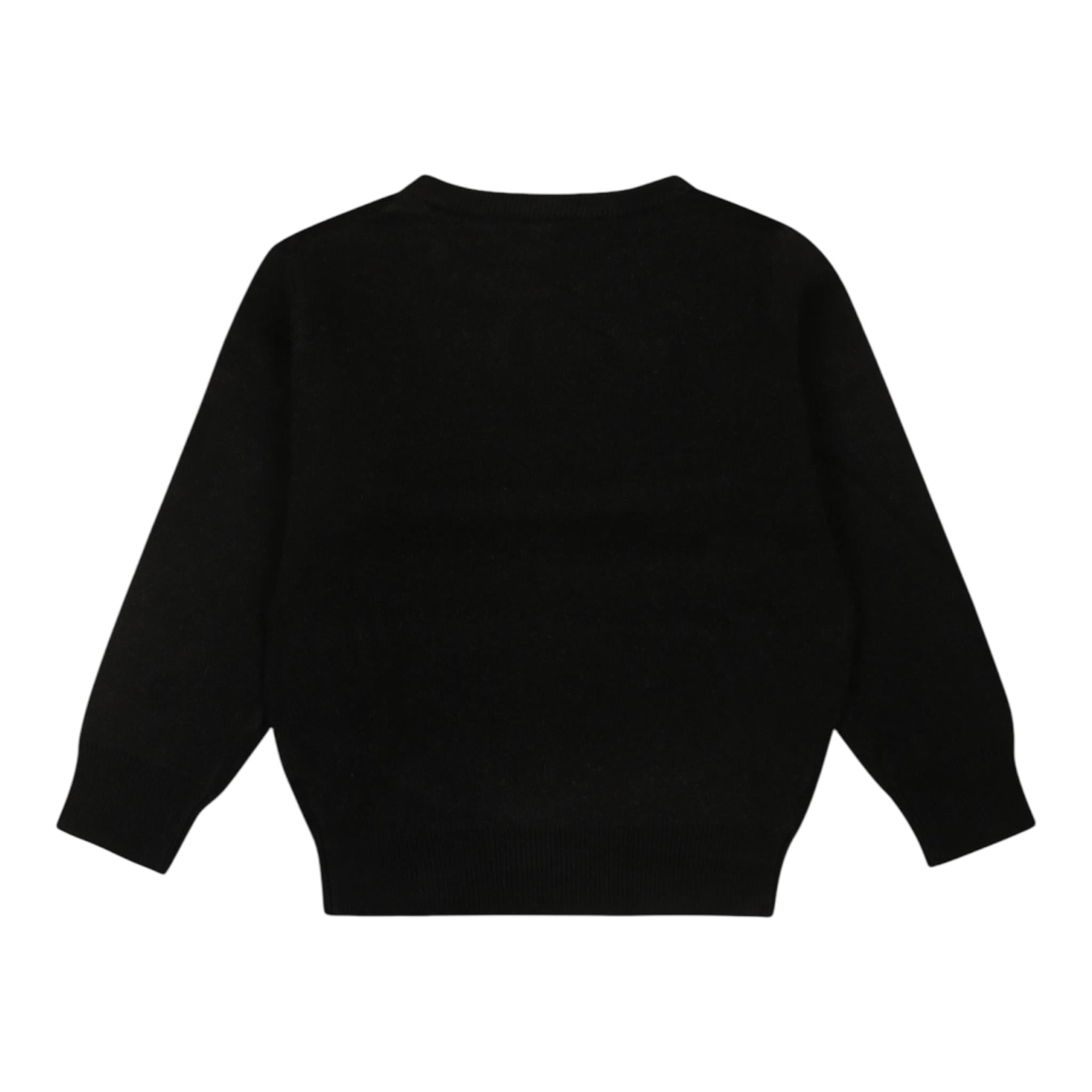 JOHN RICHMOND maglia tinta unita girocollo con stampa Nero per Neonato RIA24071MAXXX NERO JOHN RICHMOND 