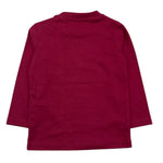 JOHN RICHMOND shirt girocollo tinta unita con stampa Bordeaux per Neonata RIA25066TS BORDEUAX JOHN RICHMOND 