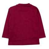 JOHN RICHMOND shirt girocollo tinta unita con stampa Bordeaux per Neonata RIA25066TS BORDEUAX JOHN RICHMOND 