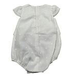 Paz Rodriguez Pagliaccetto Mezza Manica Tinta Unita per Neonata 005122717 BIANCO PAZ RODRIGUEZ 