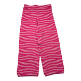 J'Aime' Pantalone Palazzo Tinta Unita Fuxia Per Bambina