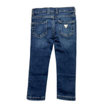 GUESS jeans tinta unita con paillettes Blu per Bambina N2RA08D4GV0 BLU GUESS 