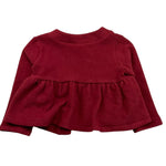 LE BEBE' cardigan tinta unita con bottoni in contrasto Rosso per Neonata LBG6076 ROSSO LE BEBE' 