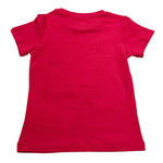 Guess T-Shirt Girocollo Tinta Unita con Logo per Bambina K5RI00K6YW4 FUXIA GUESS 