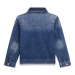 Guess Camicia In Denim Tinta Unita con Bottoni per Bambino J5RL04D45E0 BLU GUESS 