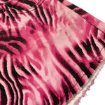 Gaelle Short Tinta Unita con Fantasia Zebrata per Bambina 2746P0702 FUXIA GAELLE 