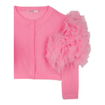 Billieblush Coprispalle Tinta Unita con Tulle per Bambina U20995 FUXIA BillIEBLUSH 