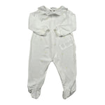 Le Bebe Tutina Manica Lunga Tinta Unita per Neonata LBG5761 BIANCO LE BEBE 