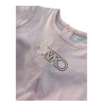 Michael Kors Abito Mezza Manica con Gonna In Contrasto per Neonata R30308XX ROSA MICHAEL KORS 