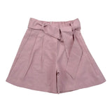 Lalalu' Short tinta unita con Elastico In Vita Rosa per Bambina PTL100PB ROSA LALALU' 