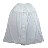 Nunzia Corinna Pantalone Modello Palazzo Tinta Unita Velato per Bambina NJ6015994 BIANCO NUNZIA CORINNA 