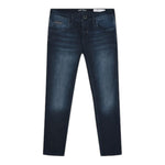 Antony Morato Jeans Tinta Unita con Girovita Regolabile per Bambino MKDT00064X BLU ANTONY MORATO 