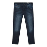 Antony Morato Jeans Tinta Unita con Girovita Regolabile per Bambino MKDT00064X BLU ANTONY MORATO 