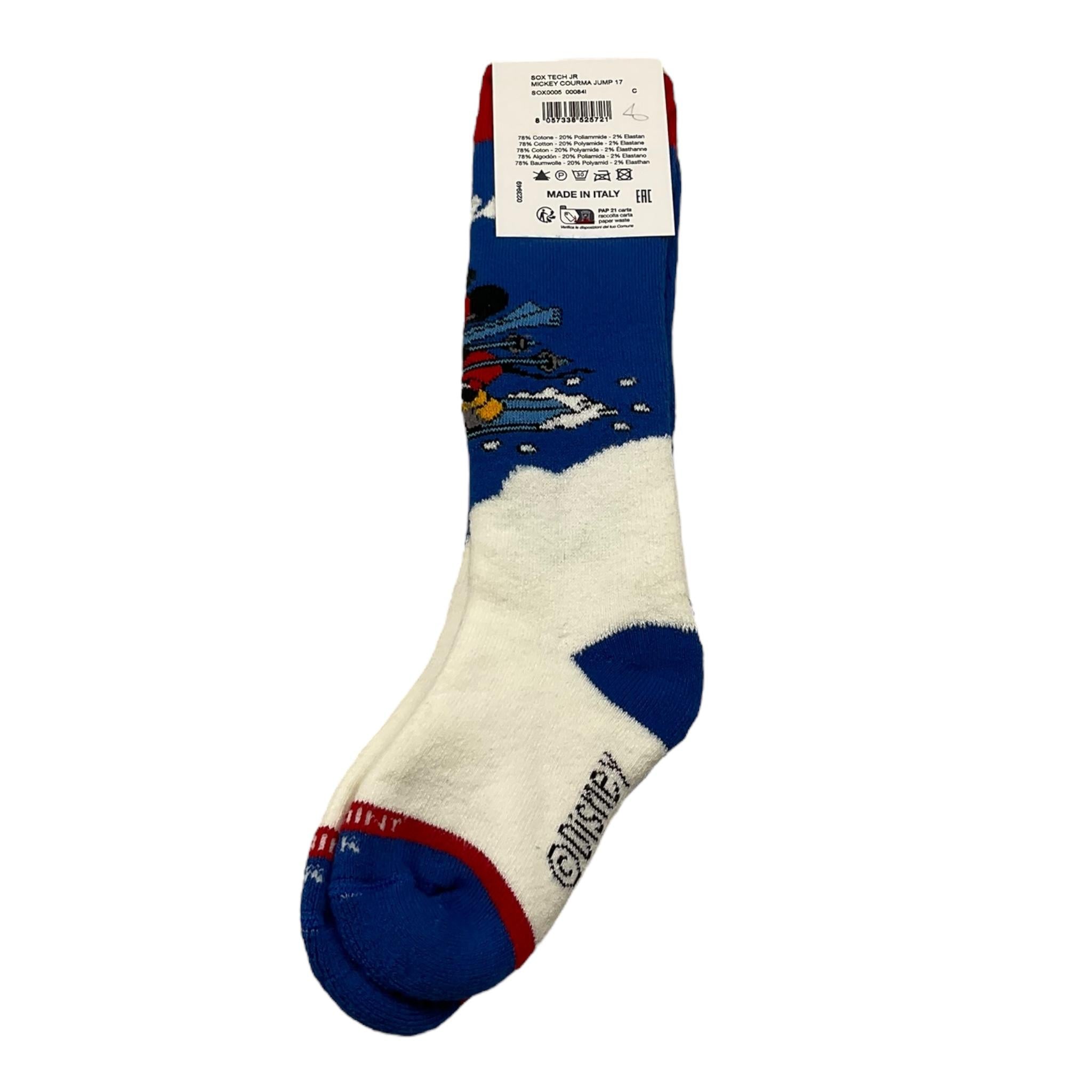 SAINT BARTH calzini bicolore con topolino Bianco per Bambino SOX BIANCO SAINT BARTH 