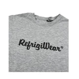 Refrigiwear T-Shirt Girocollo Tinta Unita Constampa per Bambino RW376 GRIGIO REFRIGIWEAR 