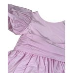 Raffaella Abito Cerimonia Tinta Unita Mezza Manica per Bambina CISTERNINOO LILLA RAFFAELLA 