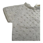 Wedoble T-Shirt Tinta Unita con Ricami per Neonato V2406302A BEIGE WEDOBLE 