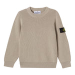 Stone Island Maglia Girocollo Tinta Unita per Bambino K1S165100004 BEIGE STONE ISLAND 